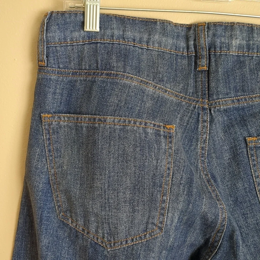 30 Wrangler Blue Denim Jeans Casual Basic Autumn Solid Color Lightweight